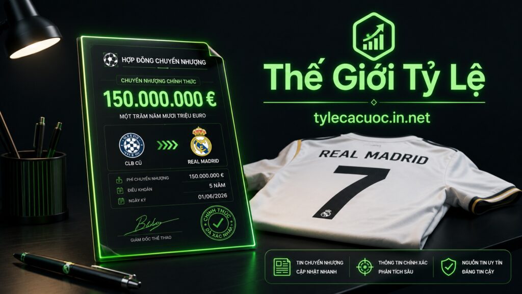 Tin tức chuyển nhượng: Khảo sát thương vụ bom tấn Real Madrid và biến động chiến thuật tin tức chuyển nhượng