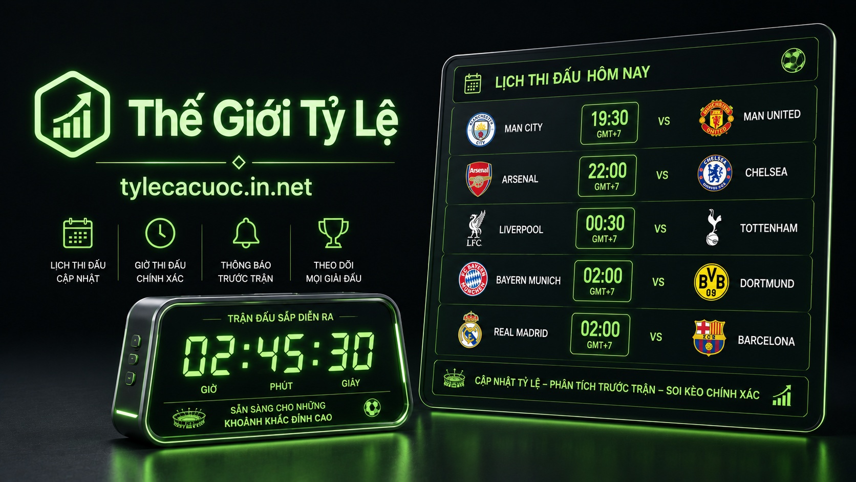 Lịch thi đấu bóng đá
