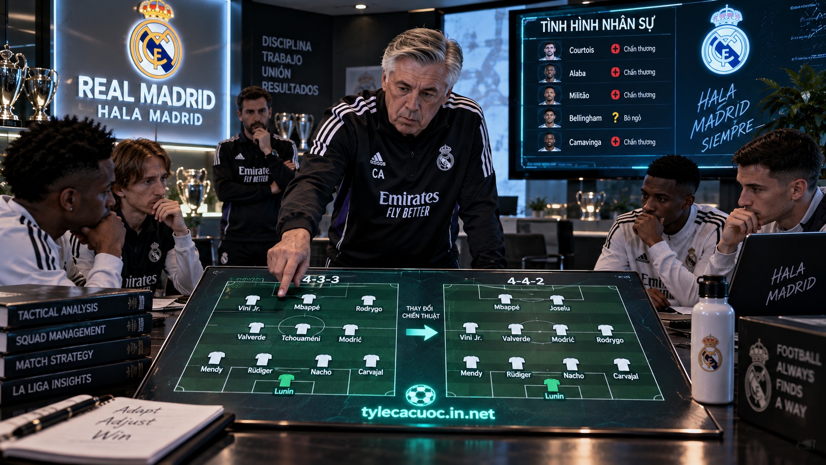 Ban huấn luyện điều chỉnh chiến thuật phản ánh biến động tỷ lệ kèo La Liga