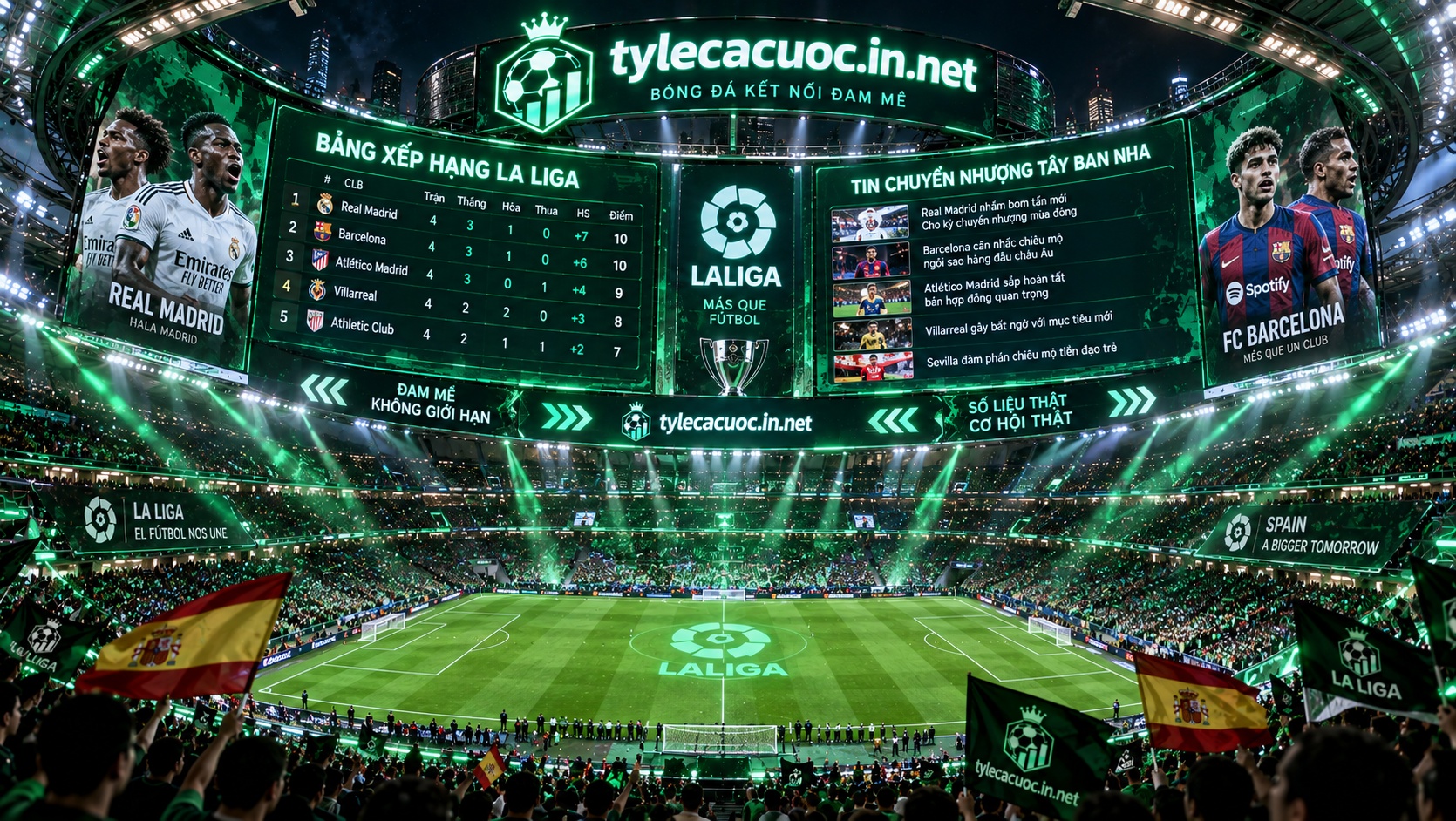 tin tức bóng đá la liga