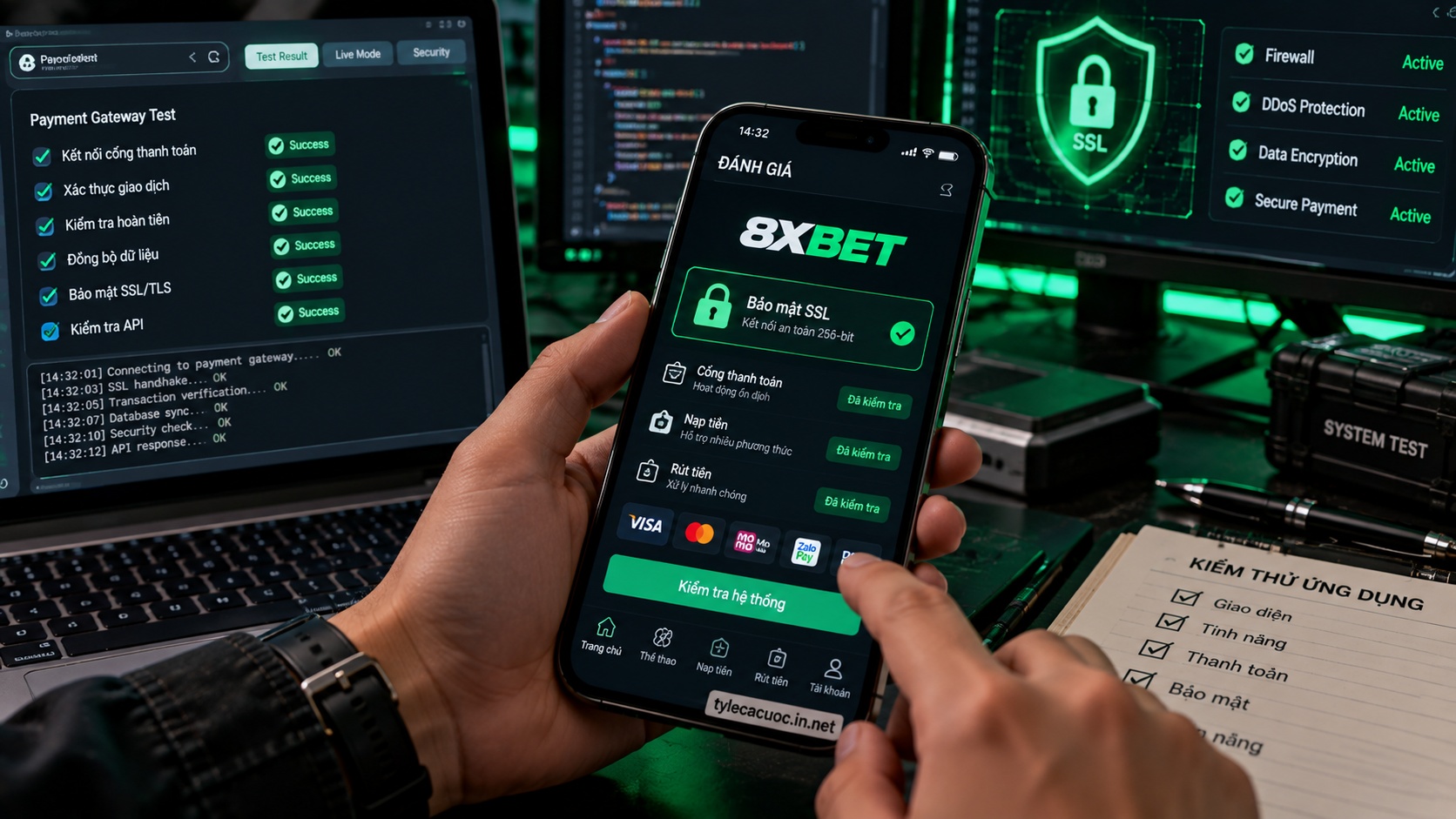 Bàn kiểm toán tài chính quy trình đánh giá nhà cái 8xbet với tài liệu đối soát thực tế