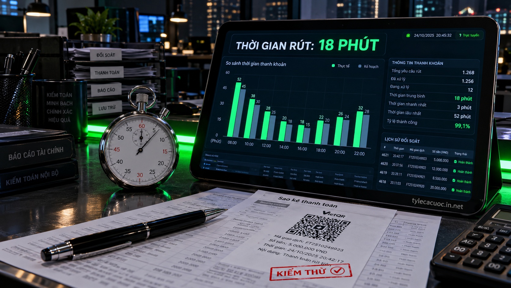 Đo lường thời gian thanh khoản và xác minh nạp rút 1xbet có an toàn không