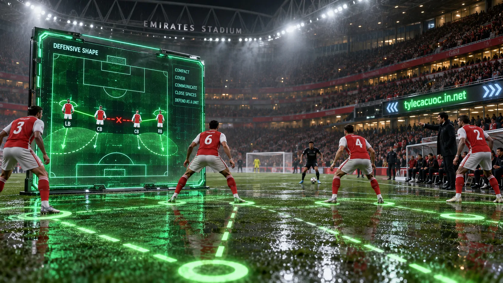 Phân tích chiến thuật phòng ngự Arsenal khi vắng trung vệ William Saliba