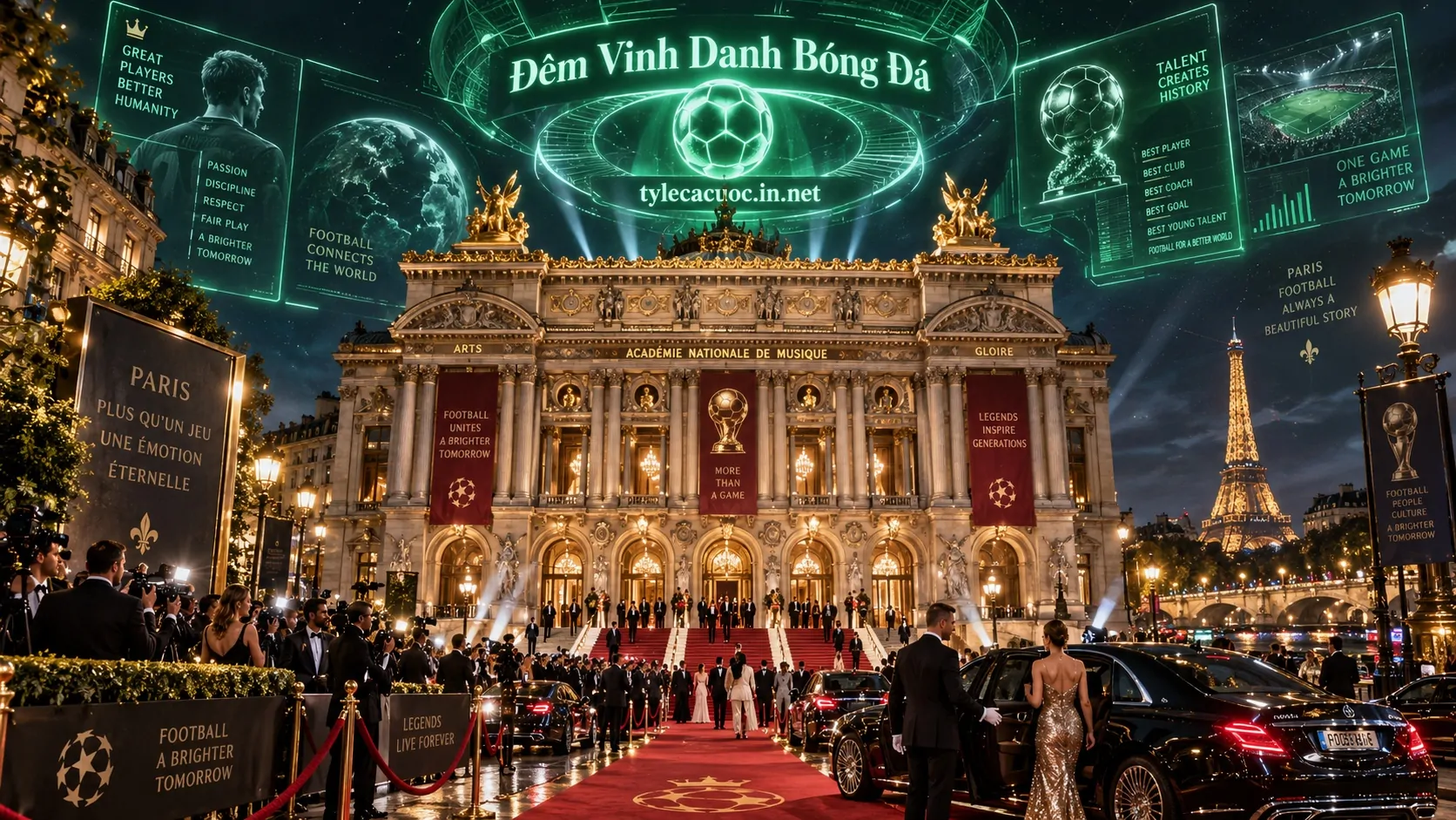 Toàn cảnh đêm gala trao giải gắn liền với dòng tin tức quả bóng vàng 2026